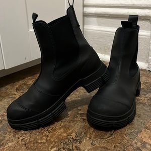 GANNI ~ Rubber Chelsea Boot